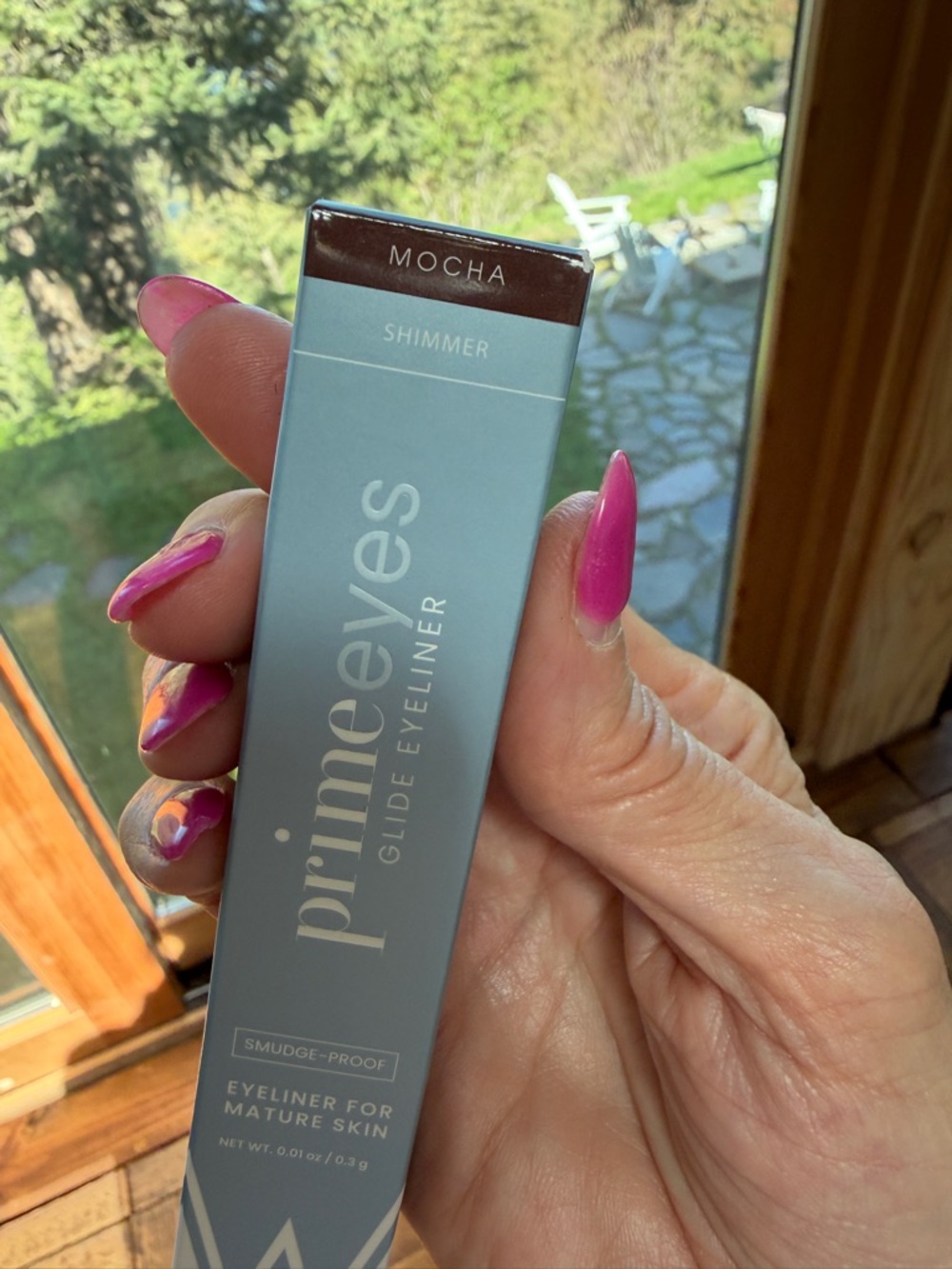 PrimeEyes Glide Eyeliner Shimmer - Mocha Brown
